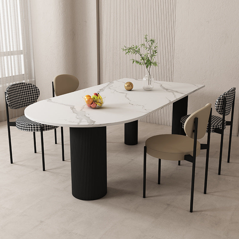 MARVEL Table à manger + 4 Chaises