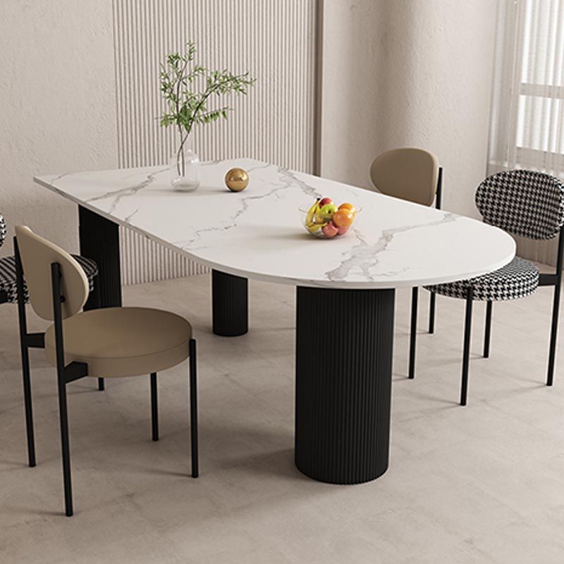 MARVEL Table à manger + 4 Chaises