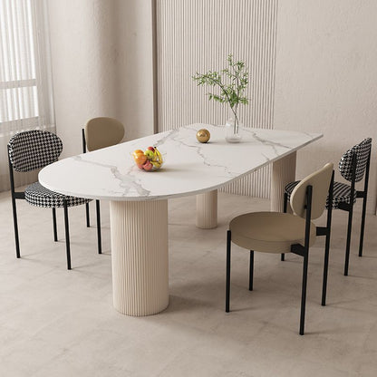 MARVEL Table à manger + 4 Chaises