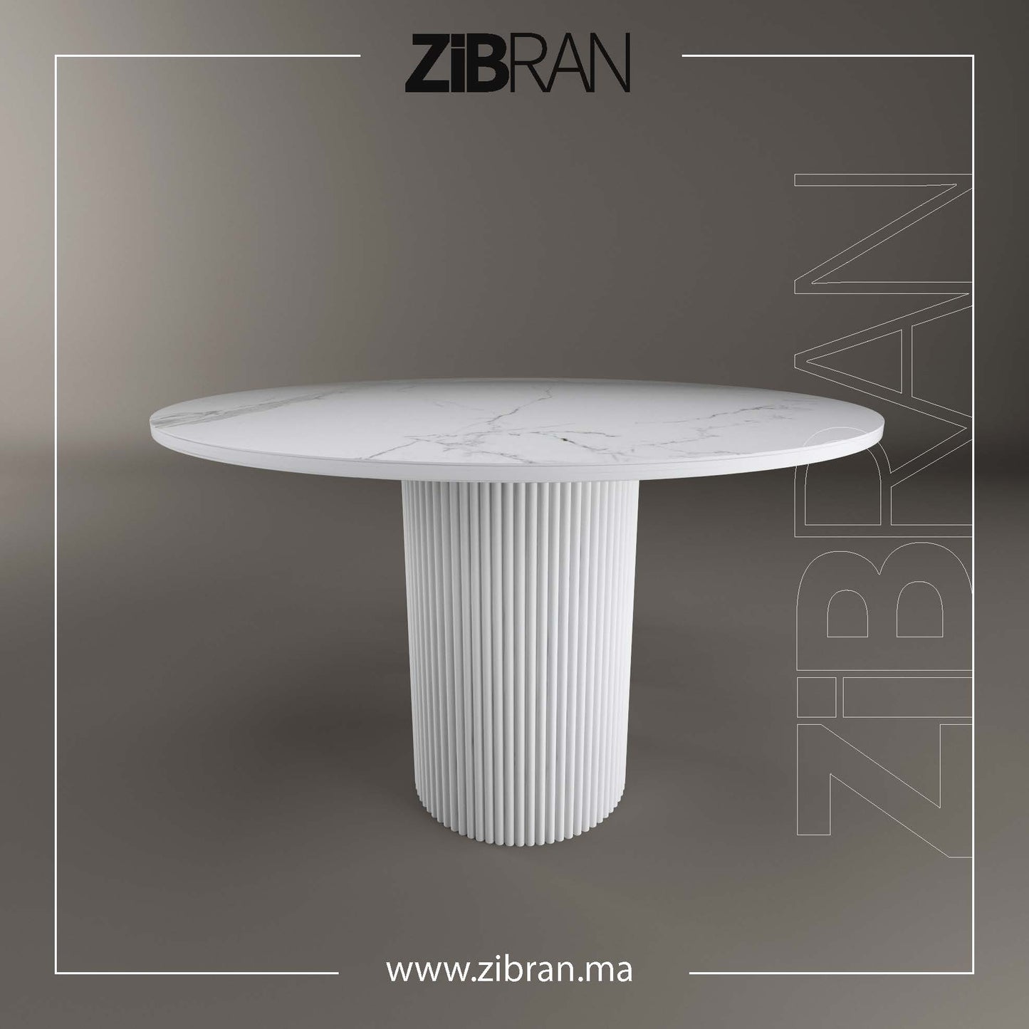 PILLAR - TABLE À MANGER + 4 CHAISES