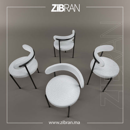 PILLAR - TABLE À MANGER + 4 CHAISES