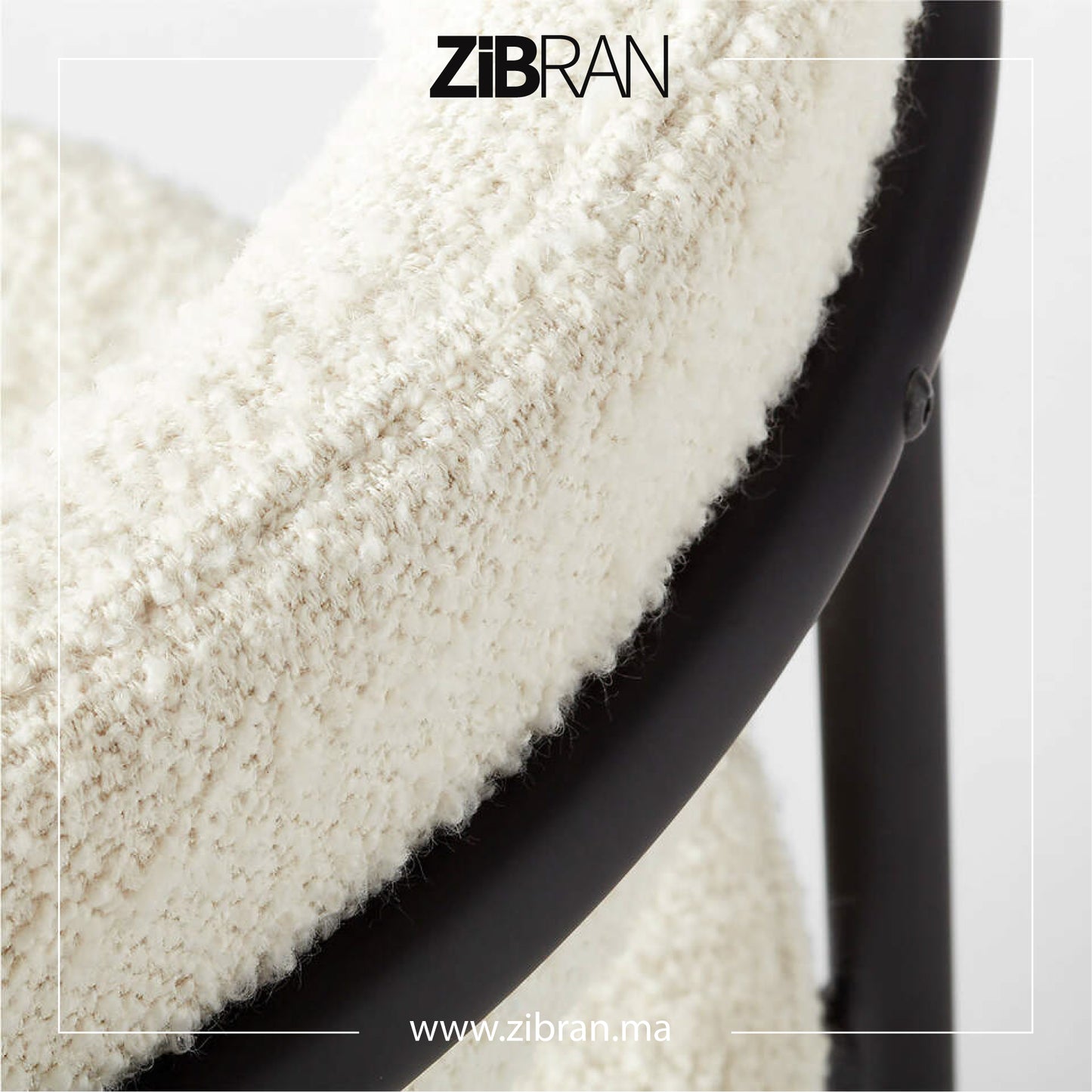 PILLAR - Chaise Bouclé