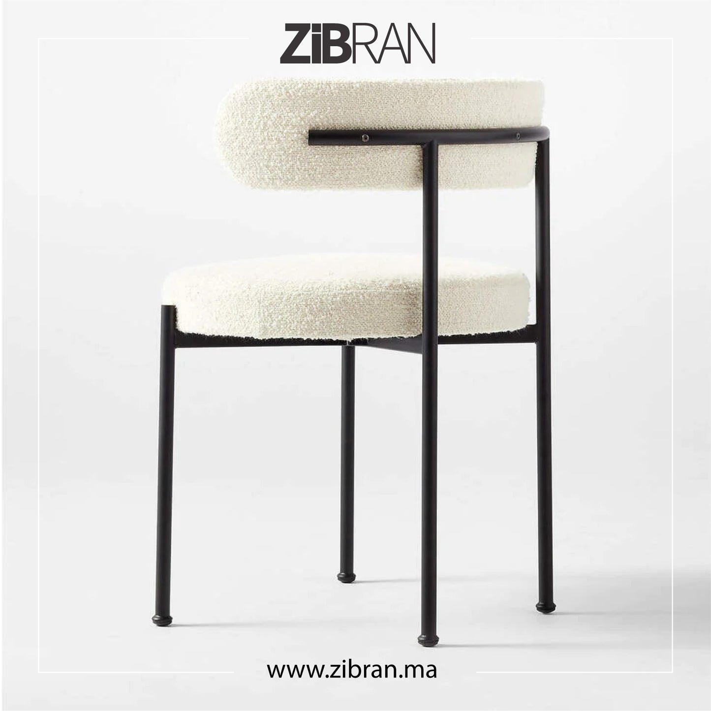 PILLAR - Chaise Bouclé