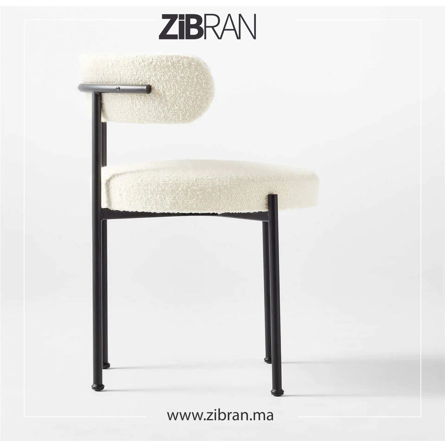 PILLAR - Chaise Bouclé