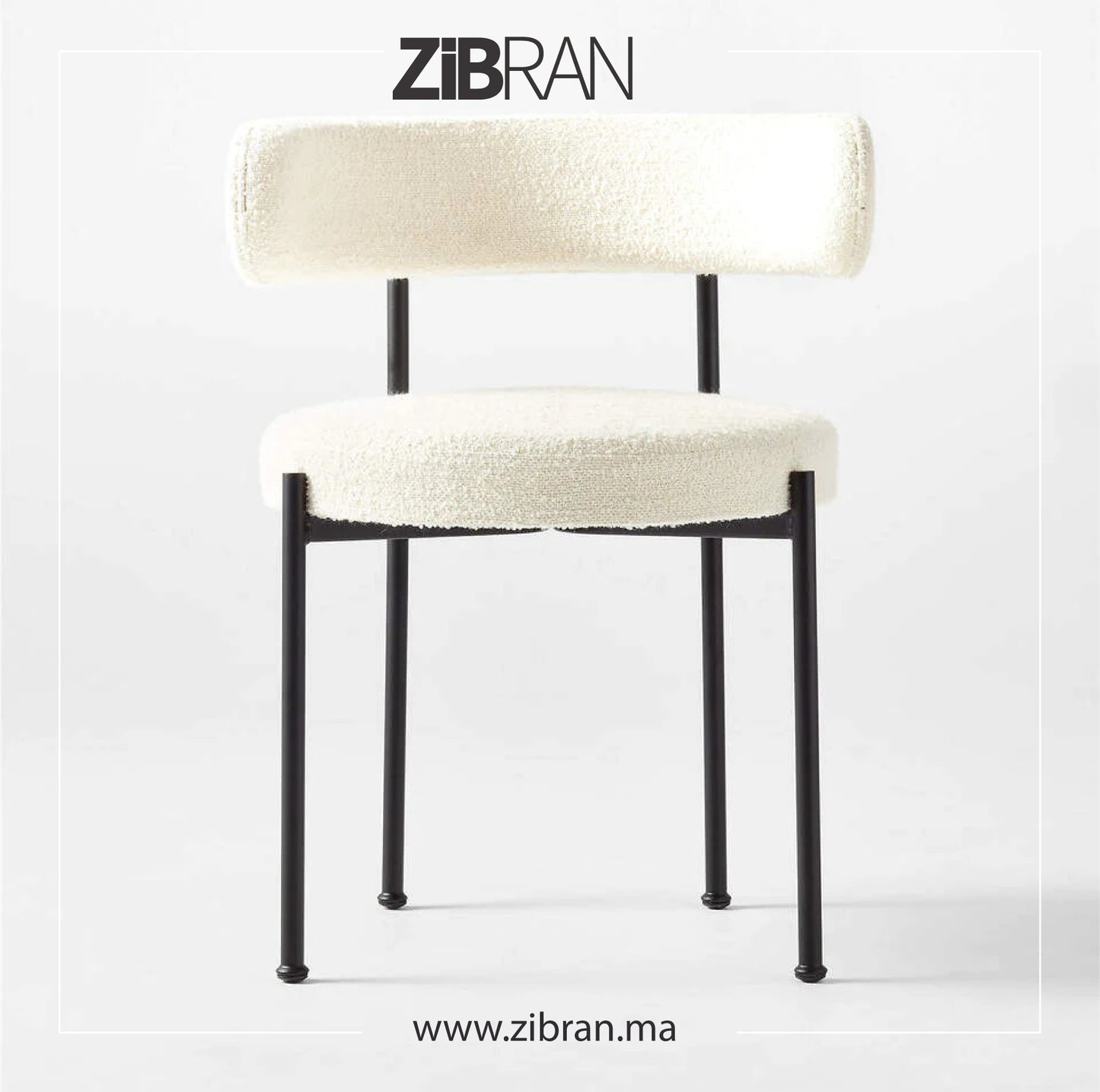 PILLAR - Chaise Bouclé