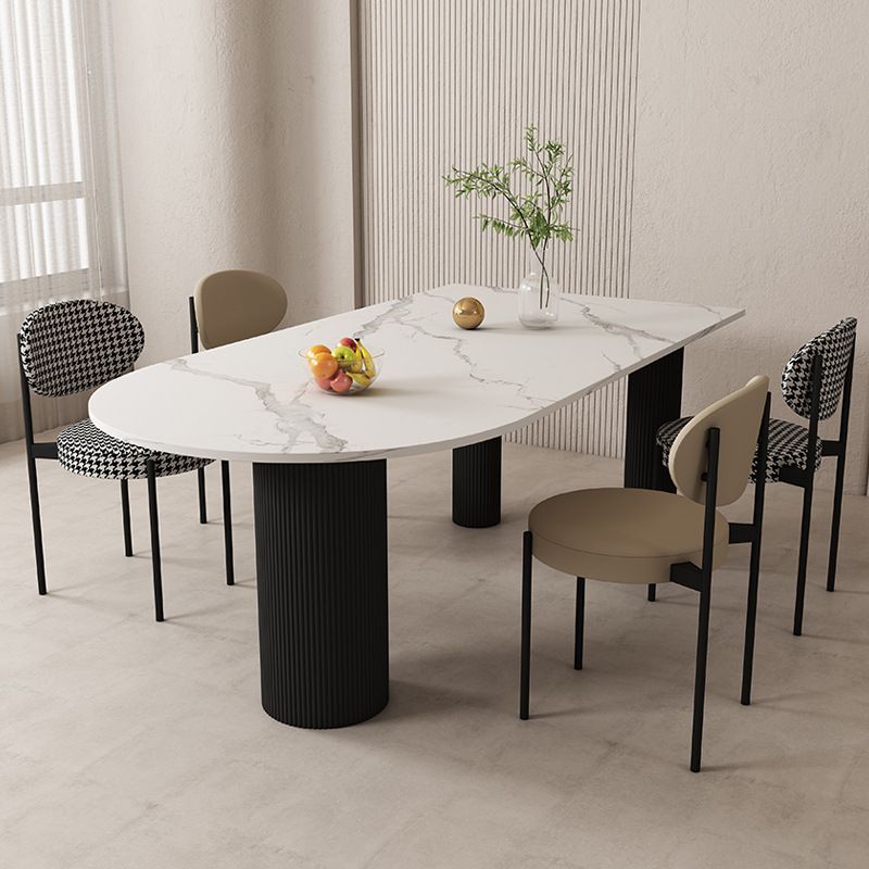 MARVEL Table à manger + 4 Chaises