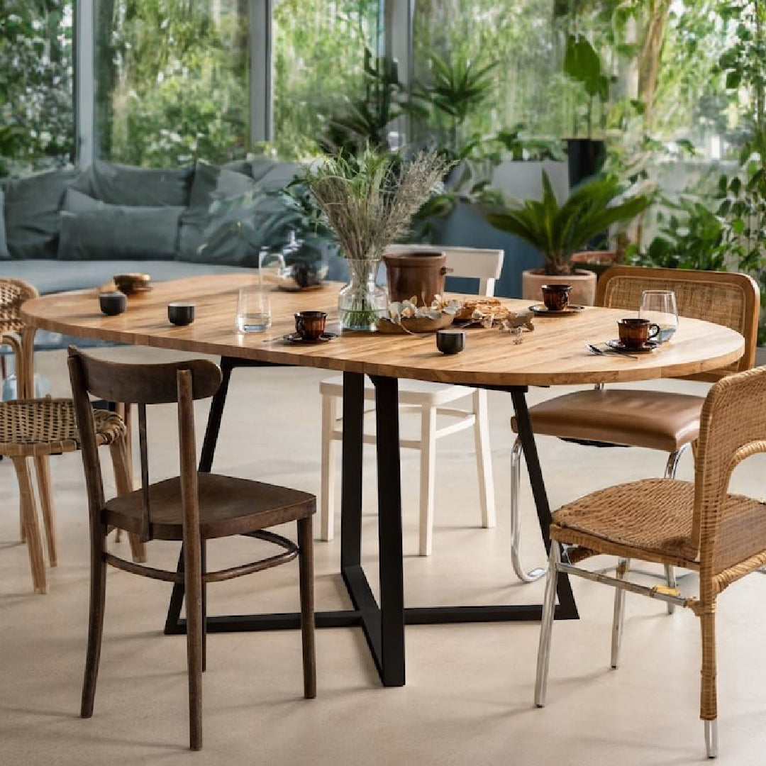 NATURA - Table à manger ovale