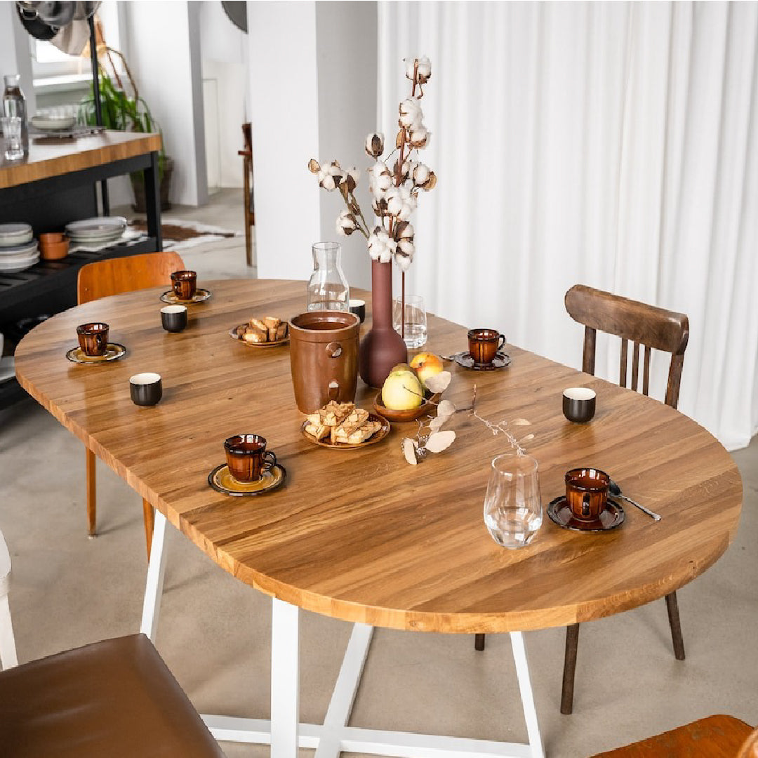 NATURA - Table à manger ovale
