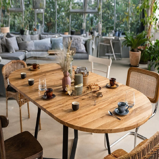 NATURA - Table à manger ovale